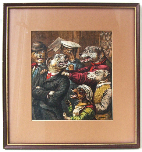 Manner louis wain antique - manner,