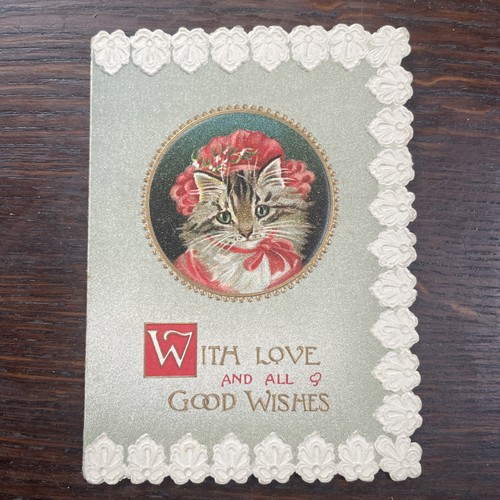 Antique christmas greetings - christmas,