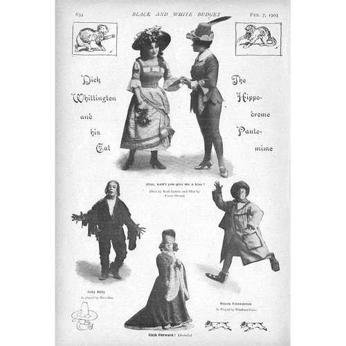 Pantomime dick whittington - 'dick,