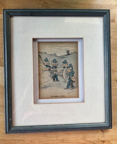 Antique louis wain cat - cat, print