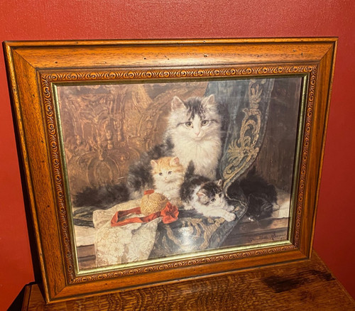 Henriette ronner knip framed - henriette,