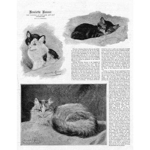 Henrietta ronner painter - painter, of