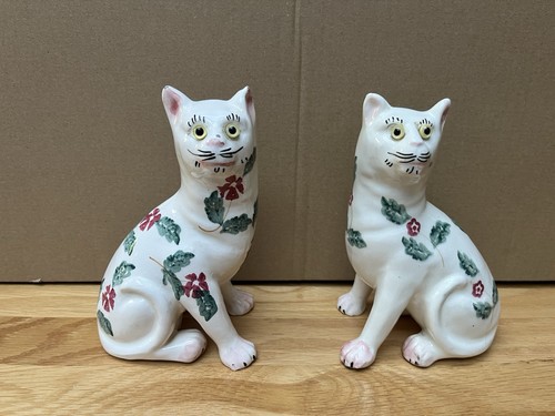 Antique pair scottish cats - antique, of