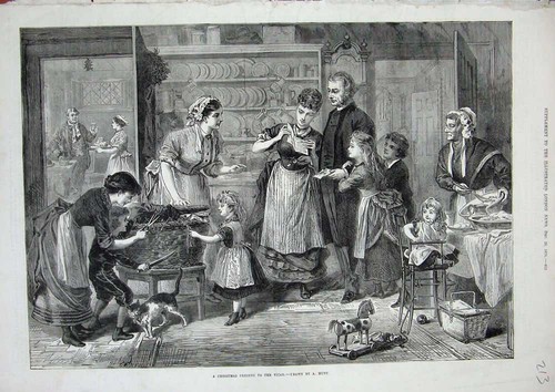 Christmas vicar children home - vicar,