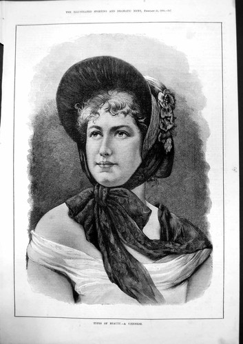 Original old antique print - antique,