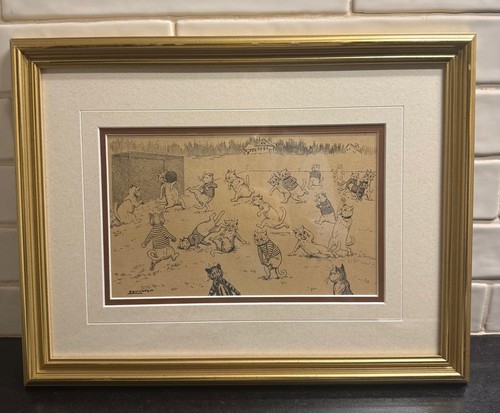 Louis wain kittens play - kittens,
