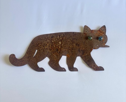 Antique cat silhouette - antique,
