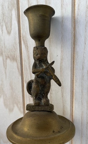 Rare antique bronze cat - cat, &