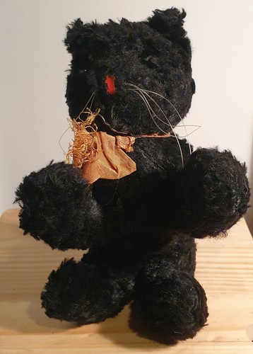 Pair antique 1920s black - of,