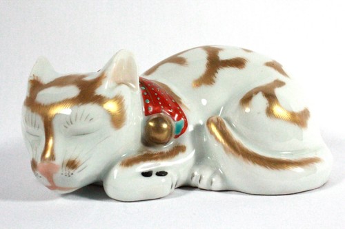 Antique sleeping cat nemuri - antique,