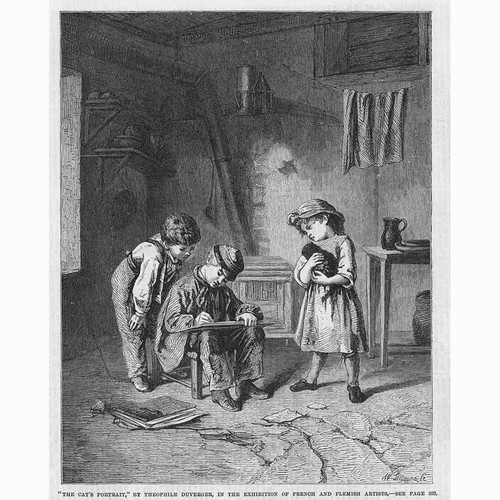 Theophile duverger the cats - theophile,