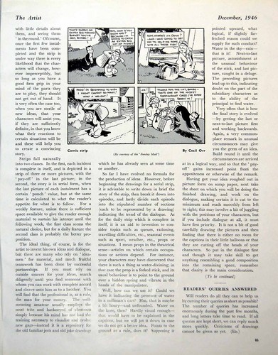 Comic strip cecil orr cat - strip,