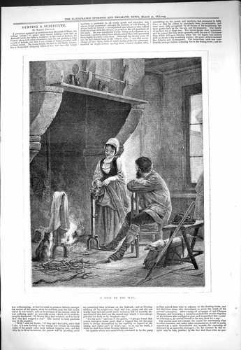 Original old antique print - original,