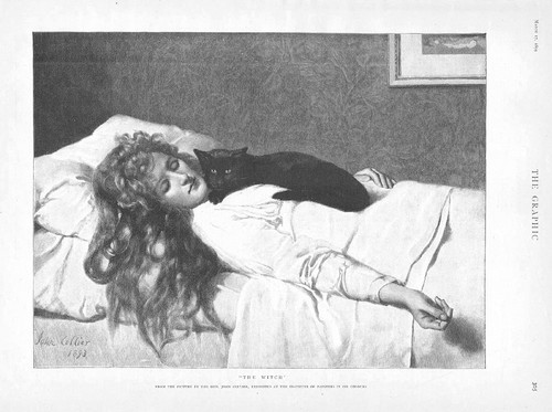 The witch woman and - and, black