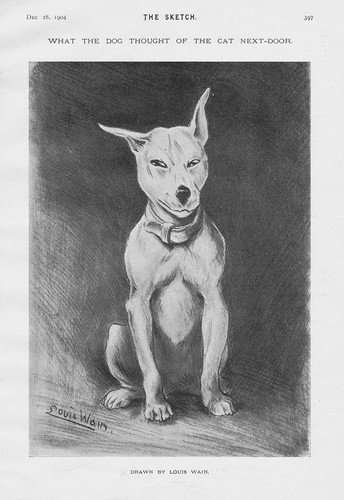 Louis wain what the dog - louis,